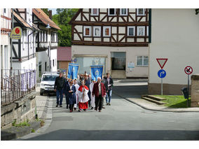 Bittprozession an Christi Himmelfahrt (Foto: Karl-Franz Thiede)